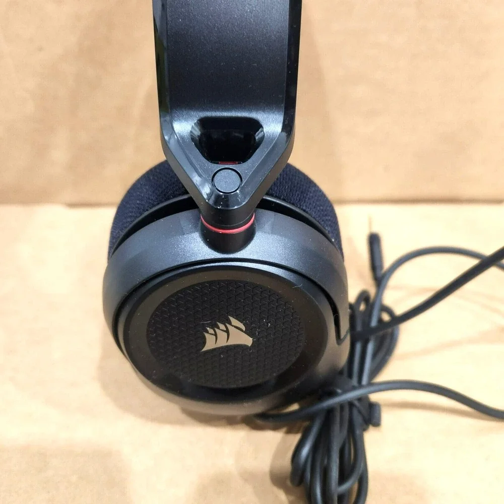 Corsair HS35 v2 Wired Gaming Headset Red 3.5mm Jack PC‎ PS5 Xbox Switch